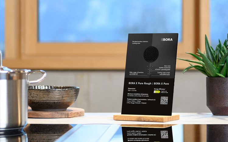 BORA Produktaufsteller X Pure