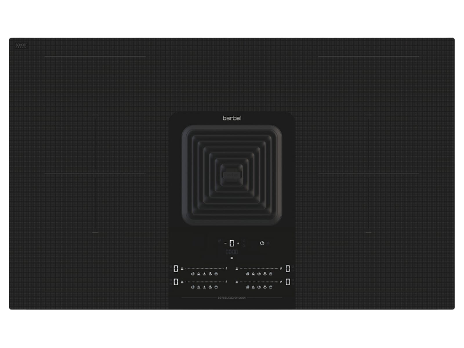 BKA 90 DLIP Kochfeldabzug Downline Infinity Pro Schwarz glänzend