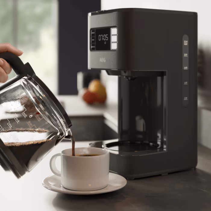 AEG CM5-1-6AN Programmierbare Edelstahl-Kaffeemaschine