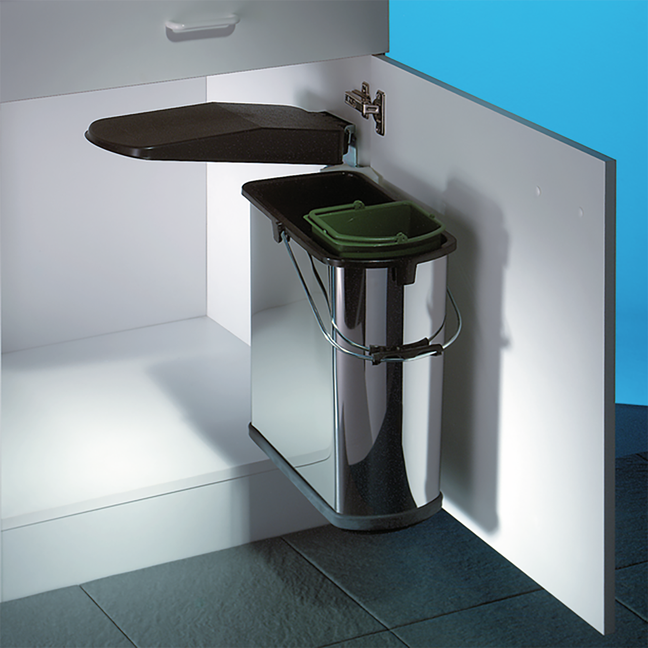WESCO® Klassikline Single-Junior® mit Bioeinsatz, Edelstahl