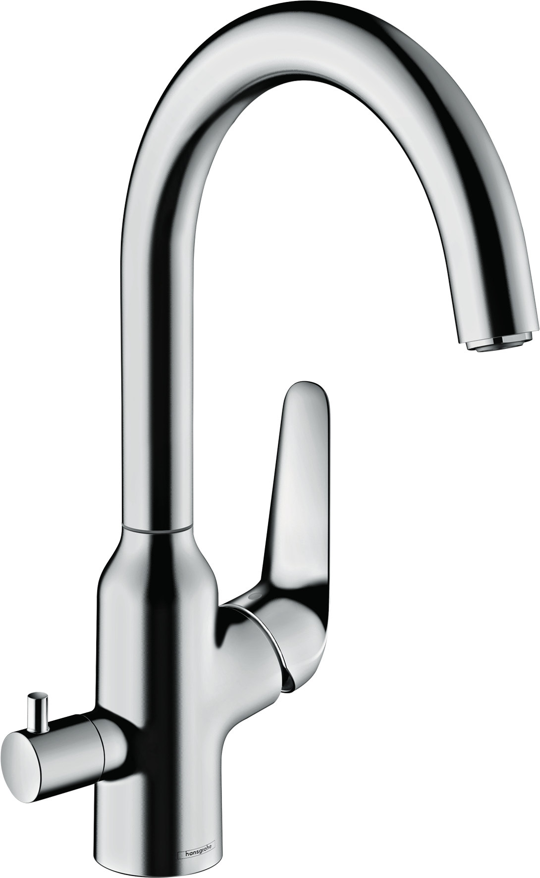 hansgrohe Focus M42 Einhebel-Küchenmischer 220, Geräteabsperrventil, 1jet