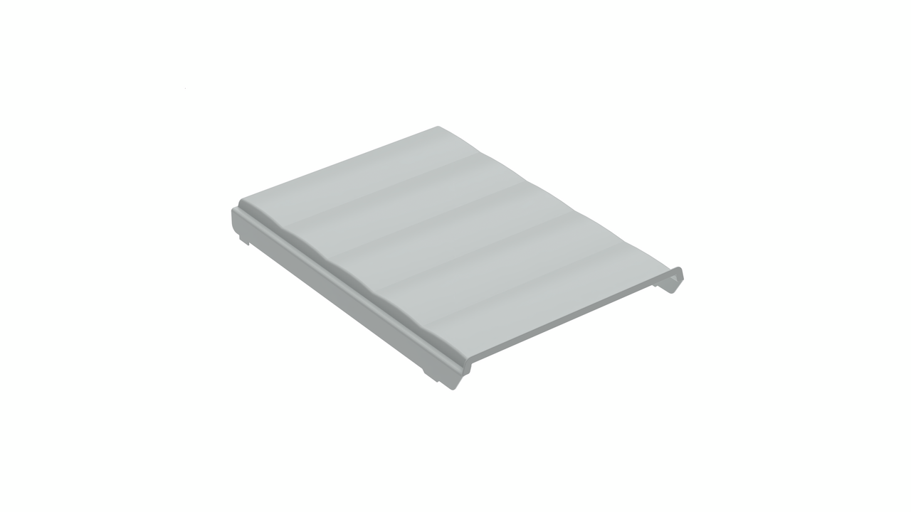 WESCO® Gesamtdeckel, alugrau