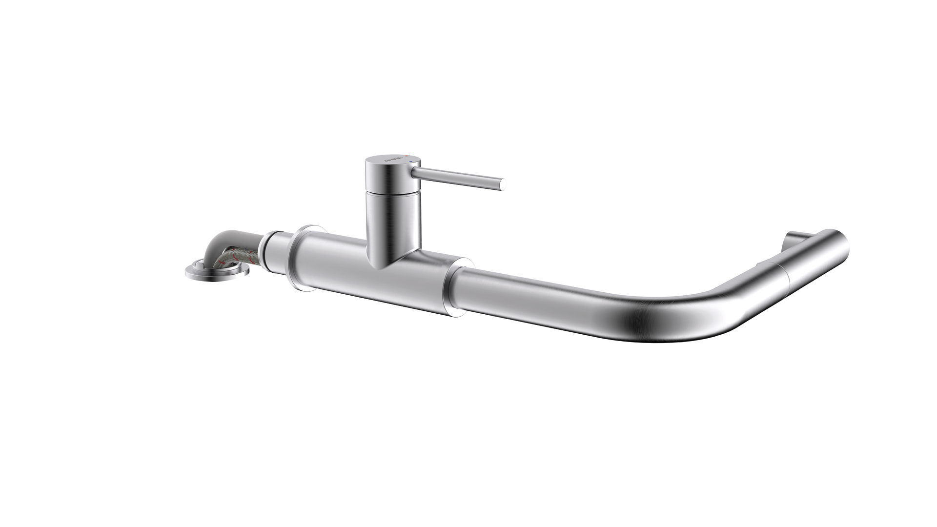 Naber SERVIZIO Namor® 4 Fensterarmatur, Spültischarmatur, Edelstahl, Hochdruck