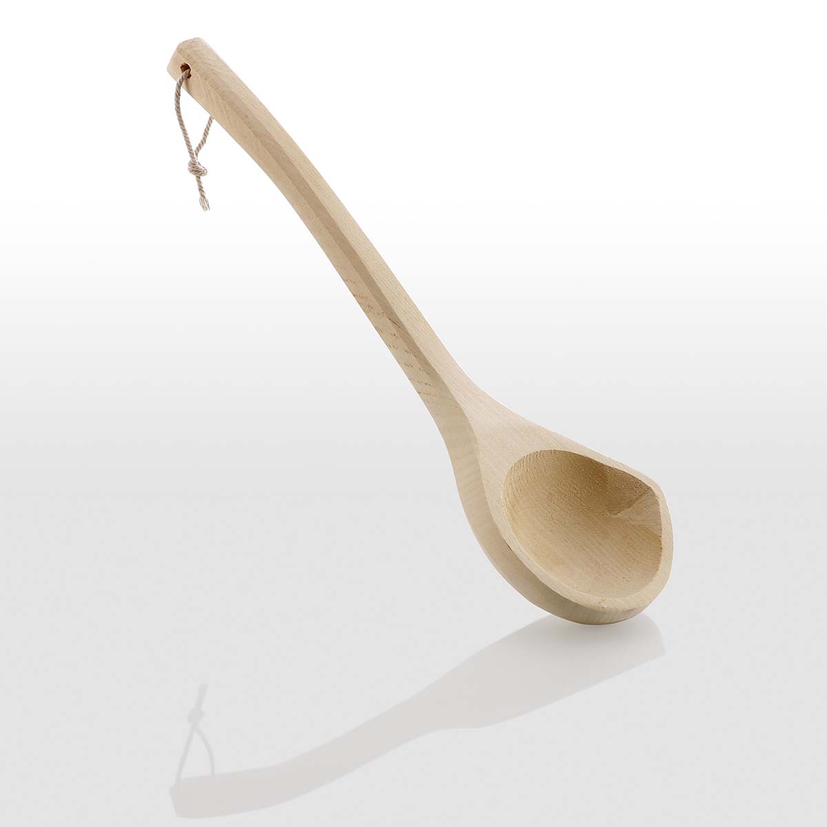 Schöpfkelle mit Ausgießer, Länge ca. 40 cm