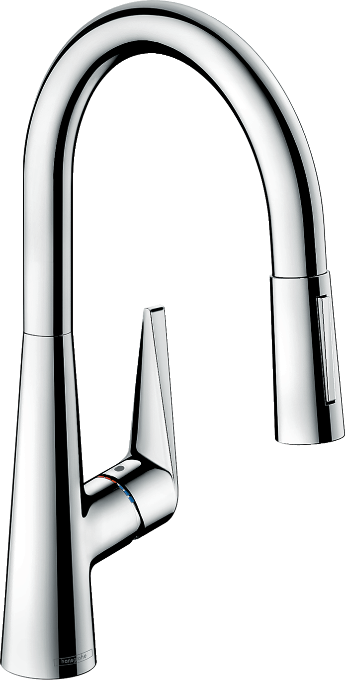 hansgrohe Talis M51 Einhebel-Küchenmischer 200, Ausziehbrause, 2jet