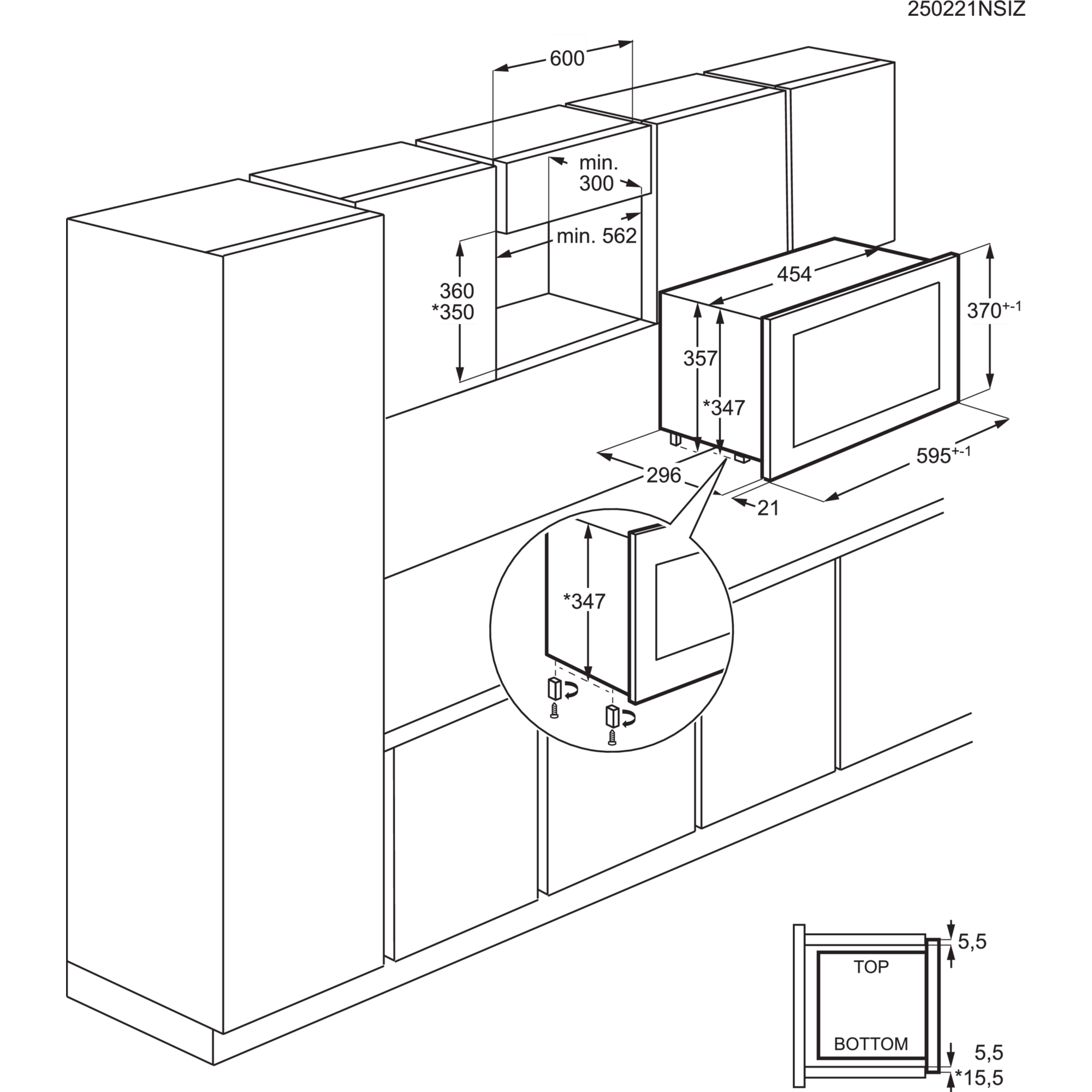 Electrolux KMFE172TEK Mikrowelle