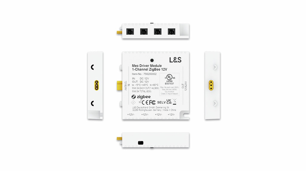 Naber MEC Driver LED 1-Kanal Modul Funk/ZigBee, Zubehör