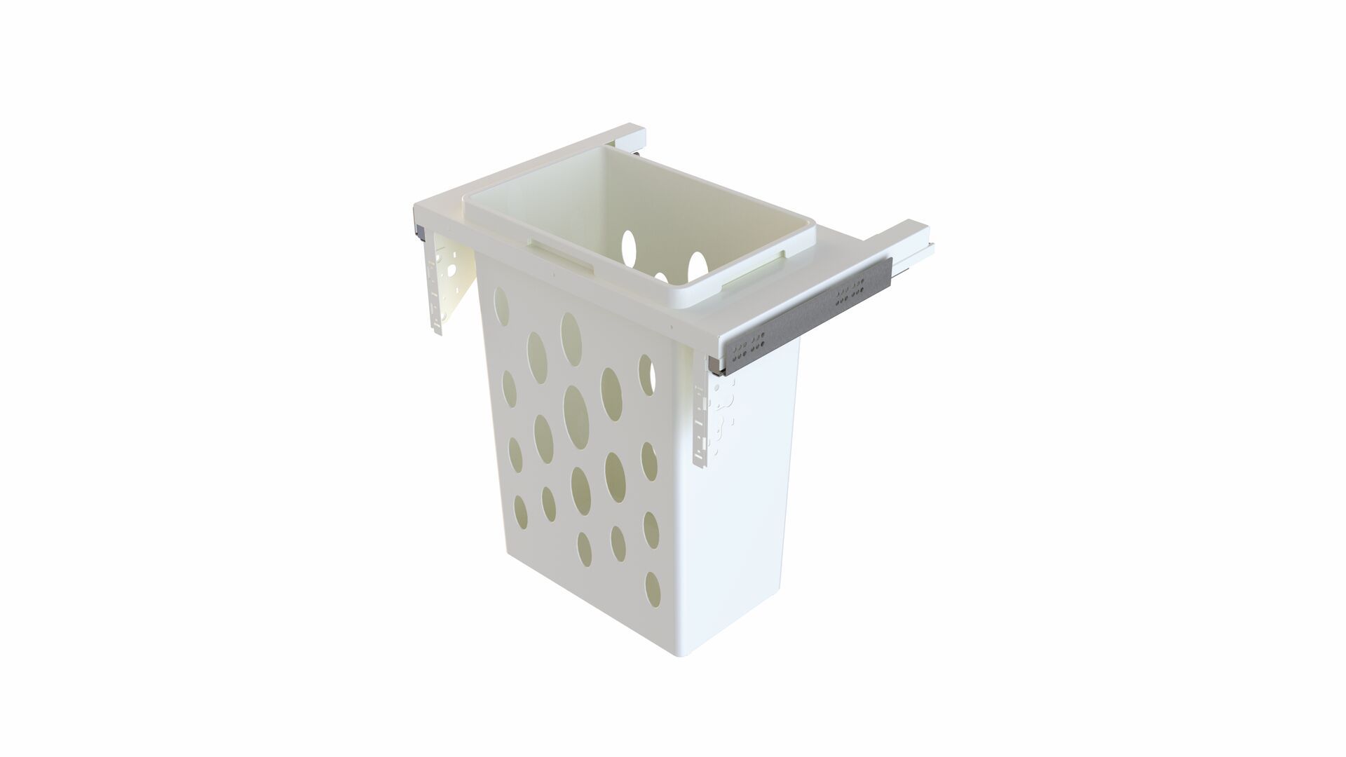 Naber WESCO® Pullboy Soft Comfort Laundry 595 K/600-1, Schrankausstattung, weiß Naber WESCO® Pullboy Soft Comfort Laundry 595 K/600-1, Schrankausstattung, weiß