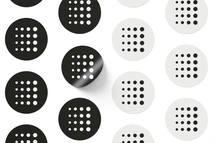 BORA Stickerbogen A4