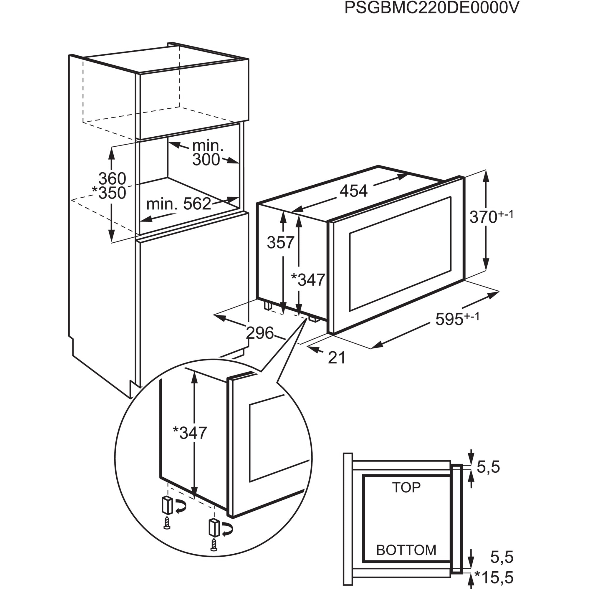 AEG NMB6S171SB Mikrowelle