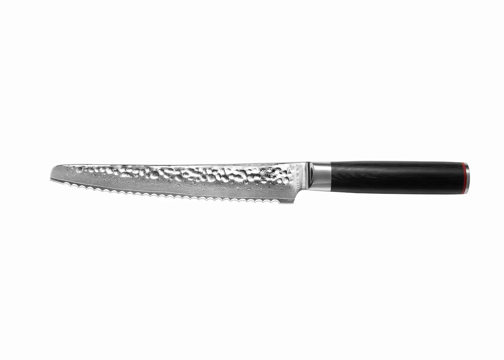 KOTAI Brotmesser – 20 cm Klinge – PAKKA DAMAS Kollektion KOTAI Brotmesser – 20 cm Klinge – PAKKA DAMAS Kollektion