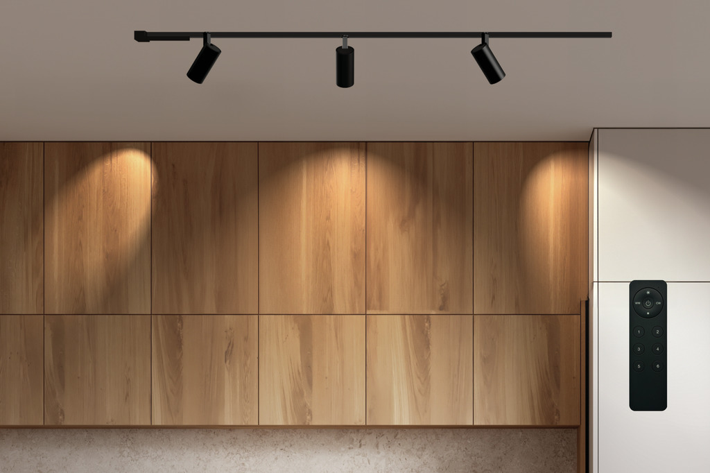 Naber Easytrack Set Akzent Plus, Leuchte, schwarz matt