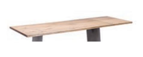 Aufpreis Ansteckplatte Finish 2 extern, massiv