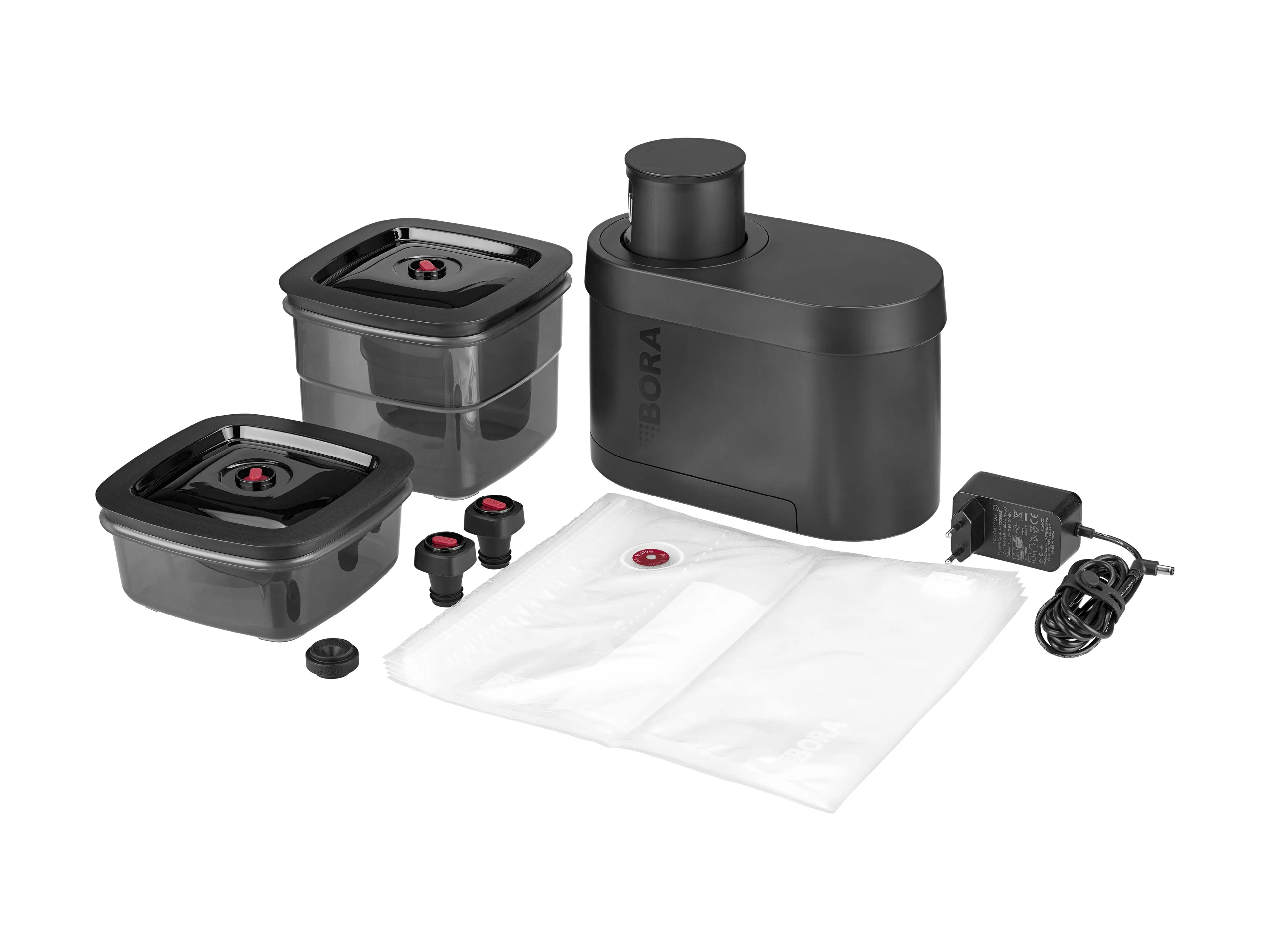 BORA QVac Vakuumierset All Black Move