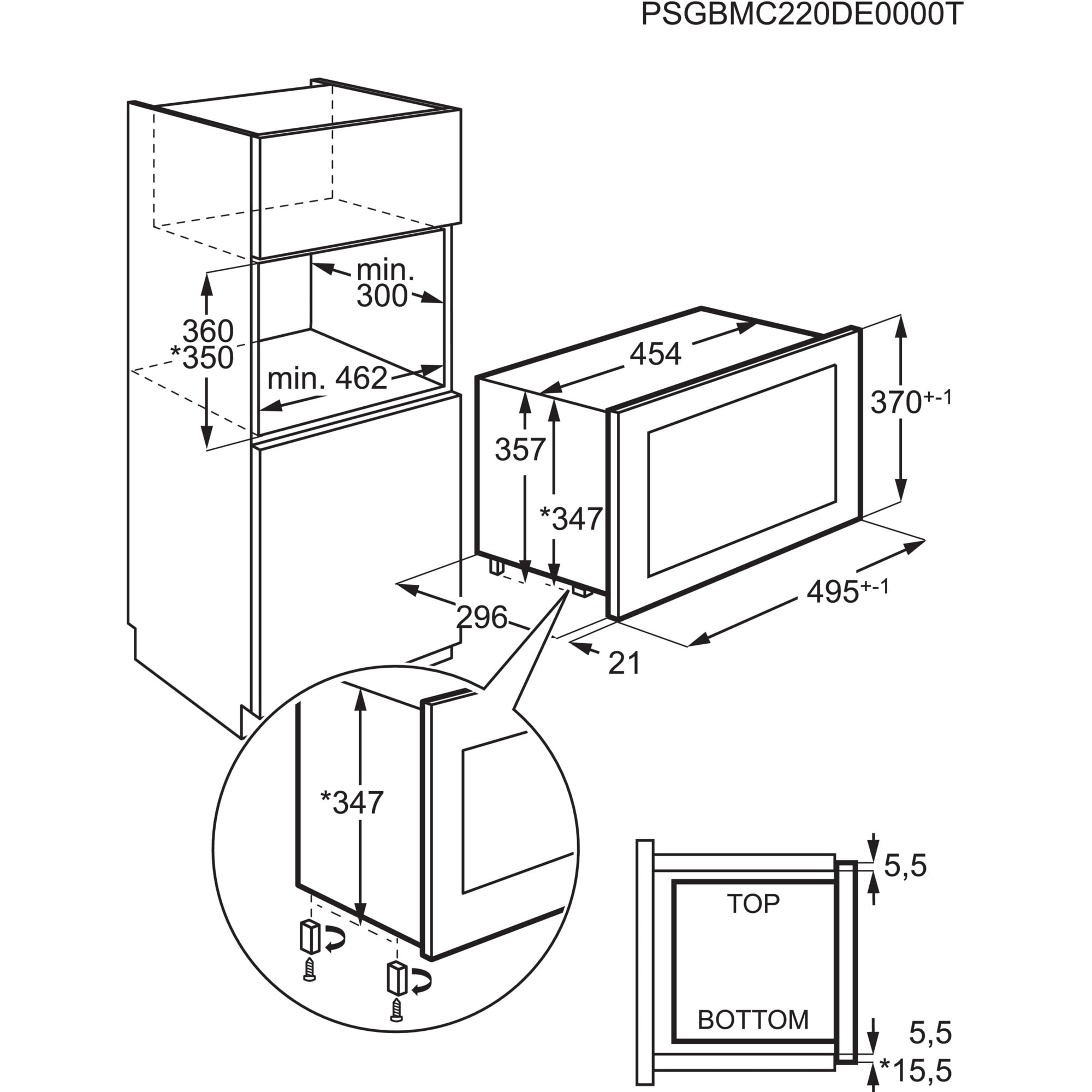 AEG NMB5S171SB Mikrowelle