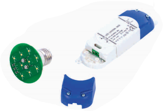 Weißlicht LED-Einsatz 3W für Art. 8522