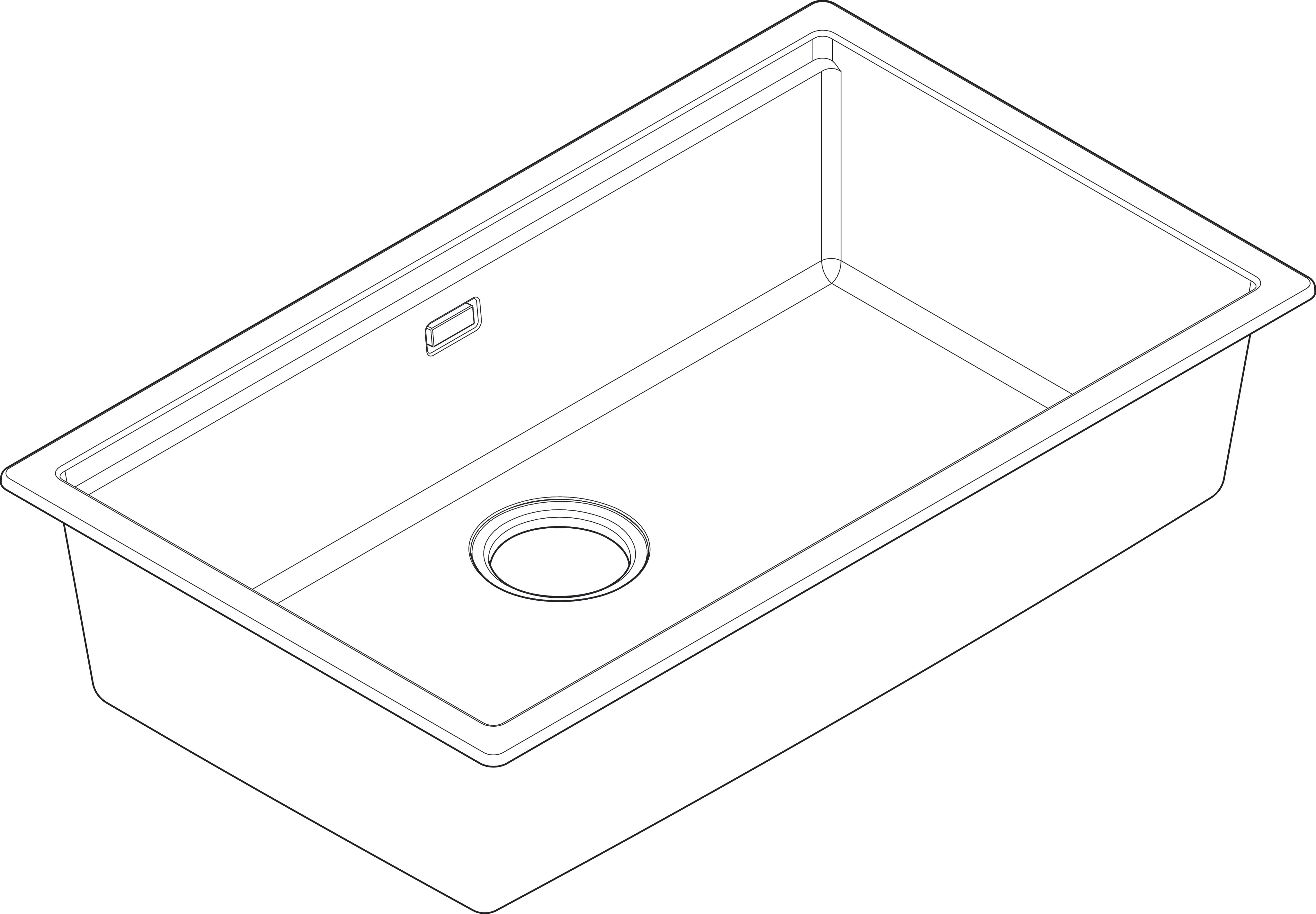 HG S530-U700 Unterb.spüle ALG