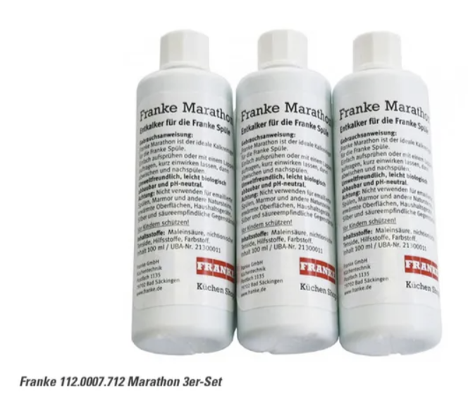 Franke Pflegeprodukt Marathon 3er Set