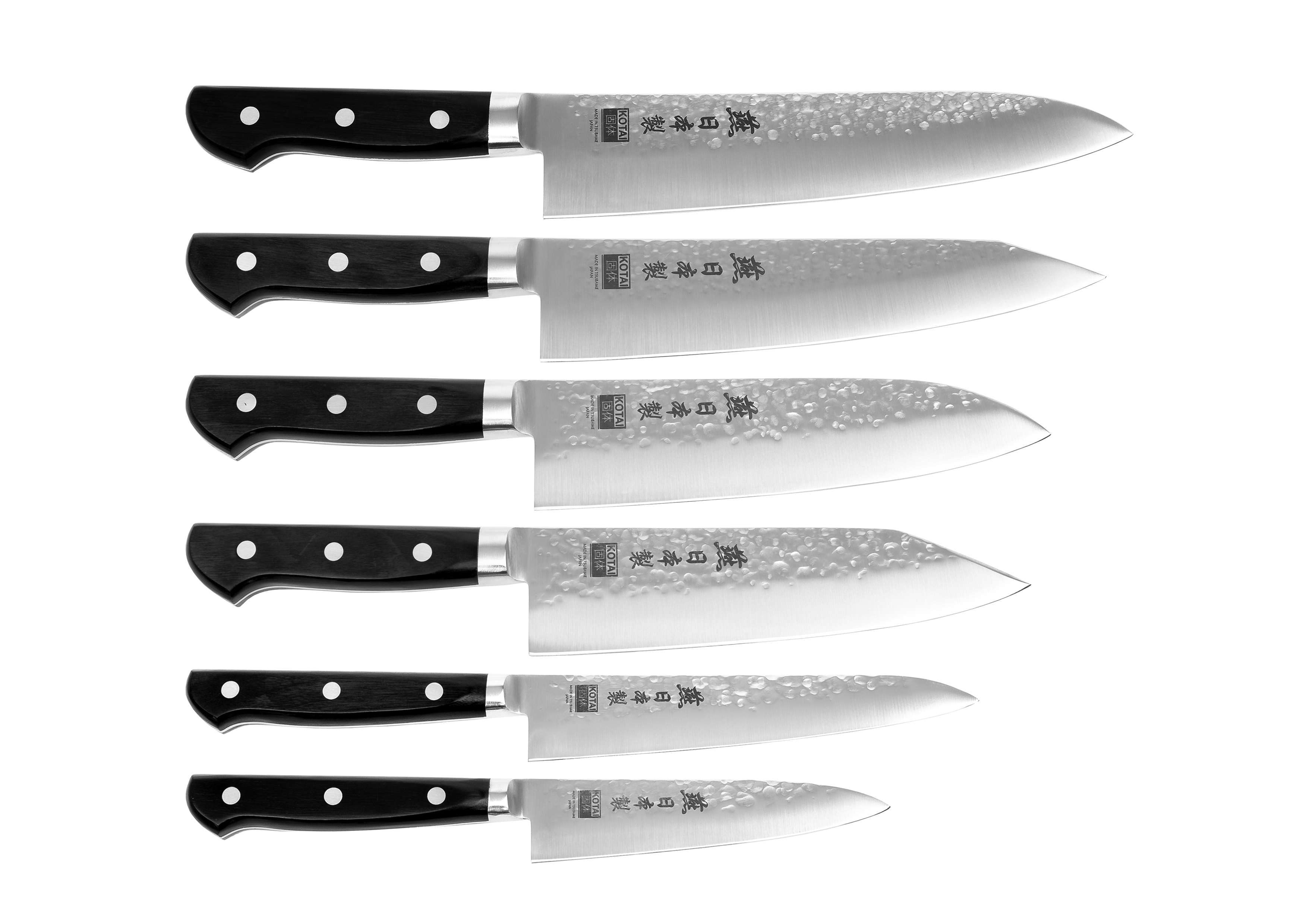 KOTAI TSUBAME Komplettset: 6 Messer KOTAI TSUBAME Komplettset: 6 Messer