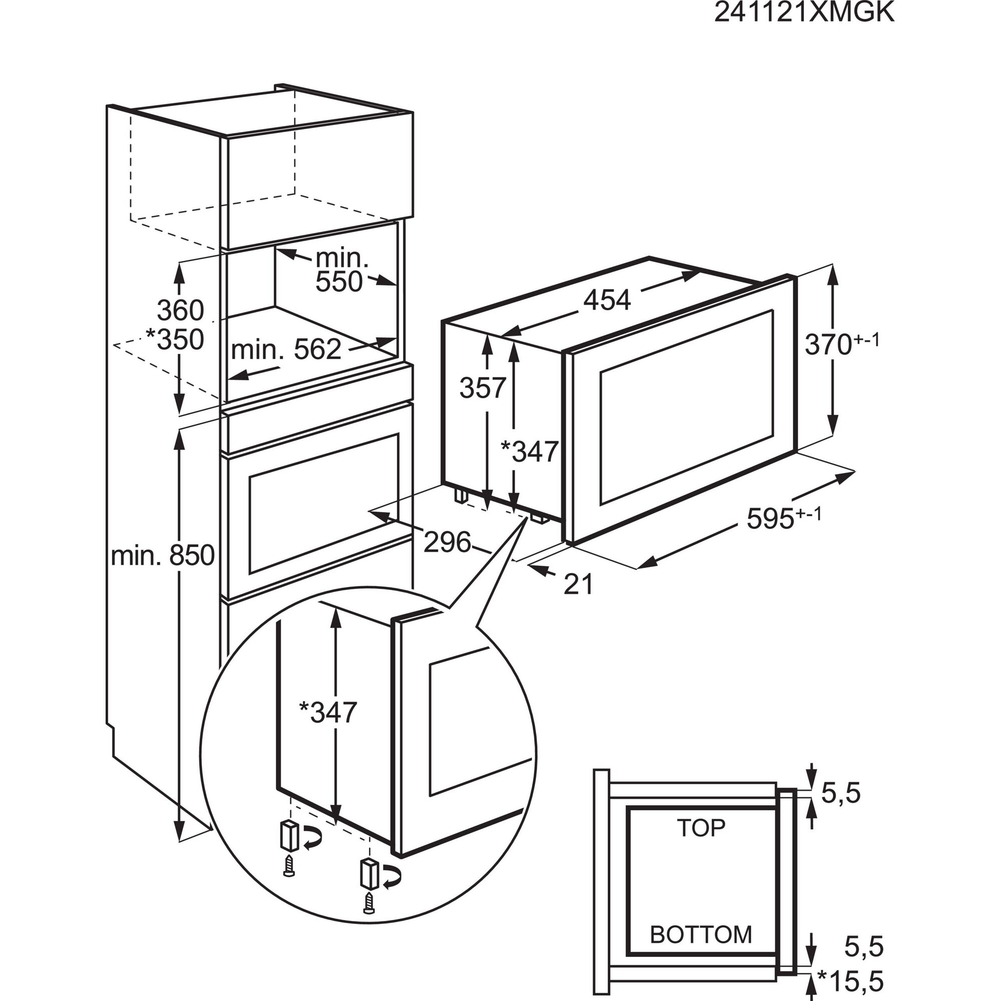 AEG NMB6S171SB Mikrowelle