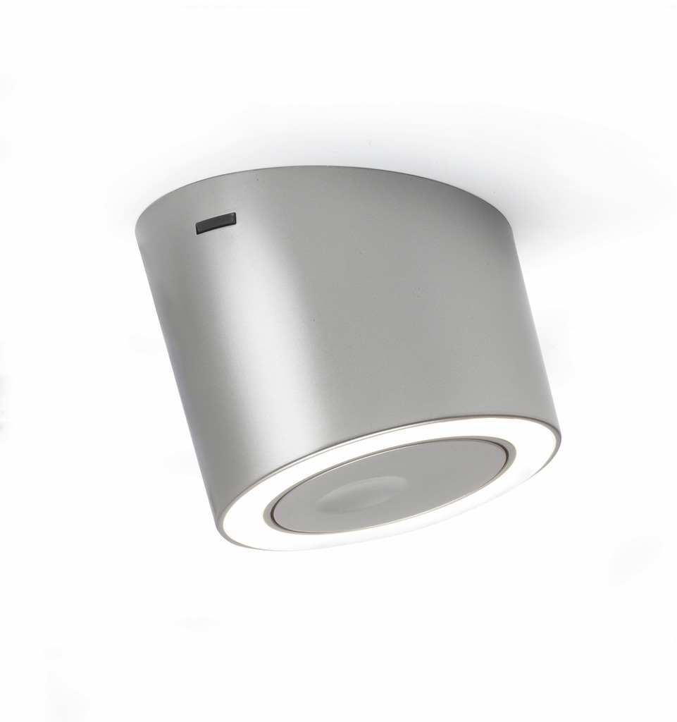 Naber Unika 2 Farbwechsel LED, Leuchte,  Einzelleuchte m. LED Touch S. D., edelstahlfarbig