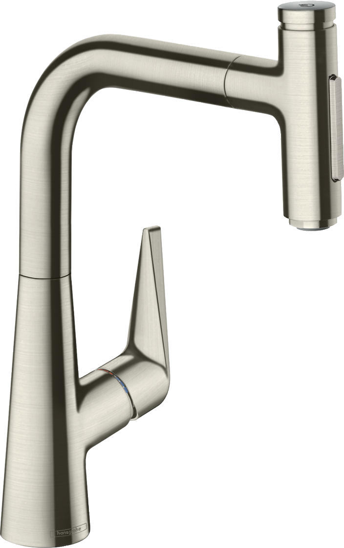 hansgrohe Talis Select M51 Einhebel-Küchenmischer 220, Ausziehbrause, 2jet, sBox
