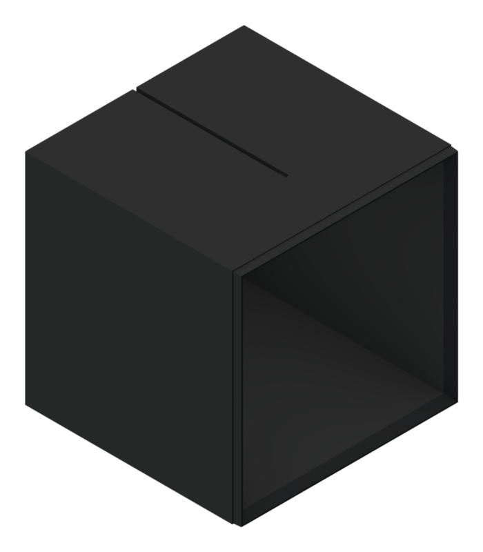 BORA Möbelnische mit X BO Rahmendetail