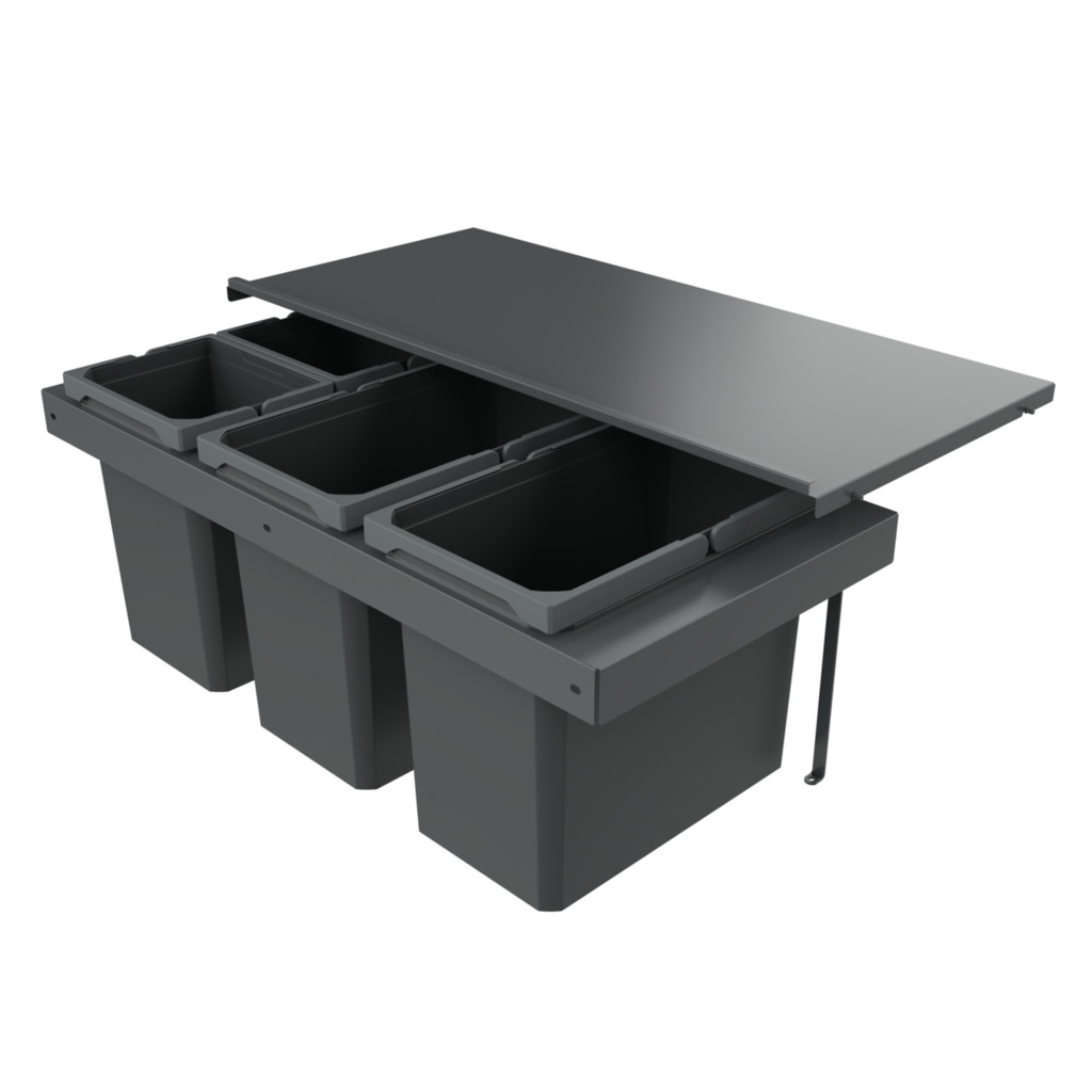 Naber Cox Stand-UP® 350 S/900-4, Abfallsammelsystem