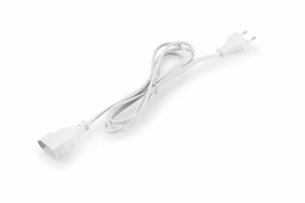Naber Verbindungsleitung mit Euroflachstecker, Verbindungsleitung/-element, weiß