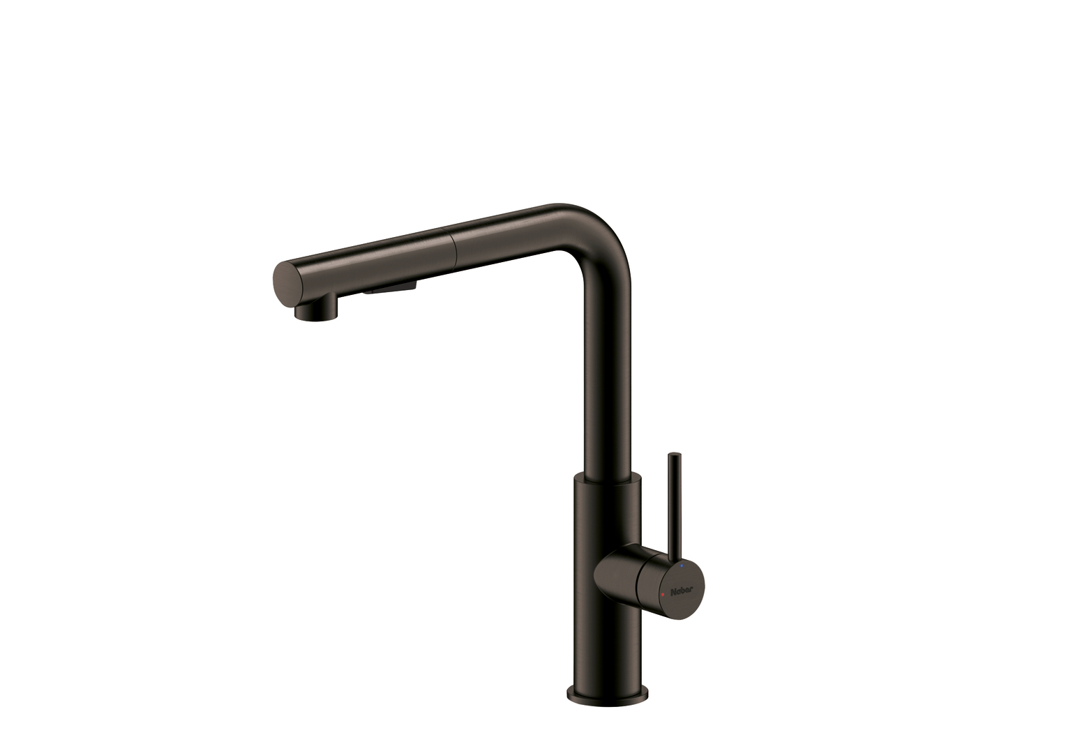 Naber SERVIZIO Namor® 4, Spültischarmatur, gunmetal, Hochdruck