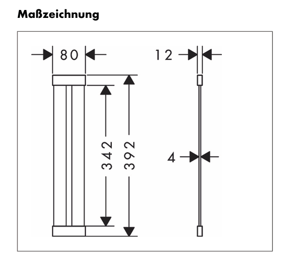 HG F26 Abtropfgitter Edelstahl