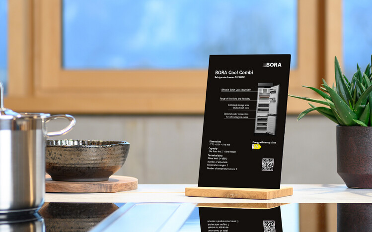 BORA Produktaufsteller Cool C178KGW