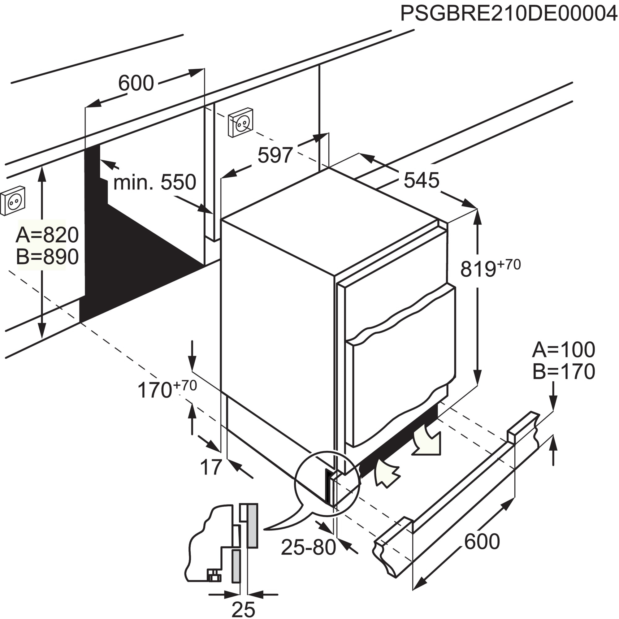 AEG OSK6I82EF Kühlschrank