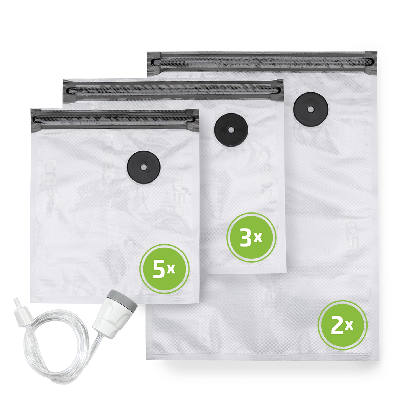 CASO-Vacu ZIP-Adapter-Set CASO-Vacu ZIP-Adapter-Set