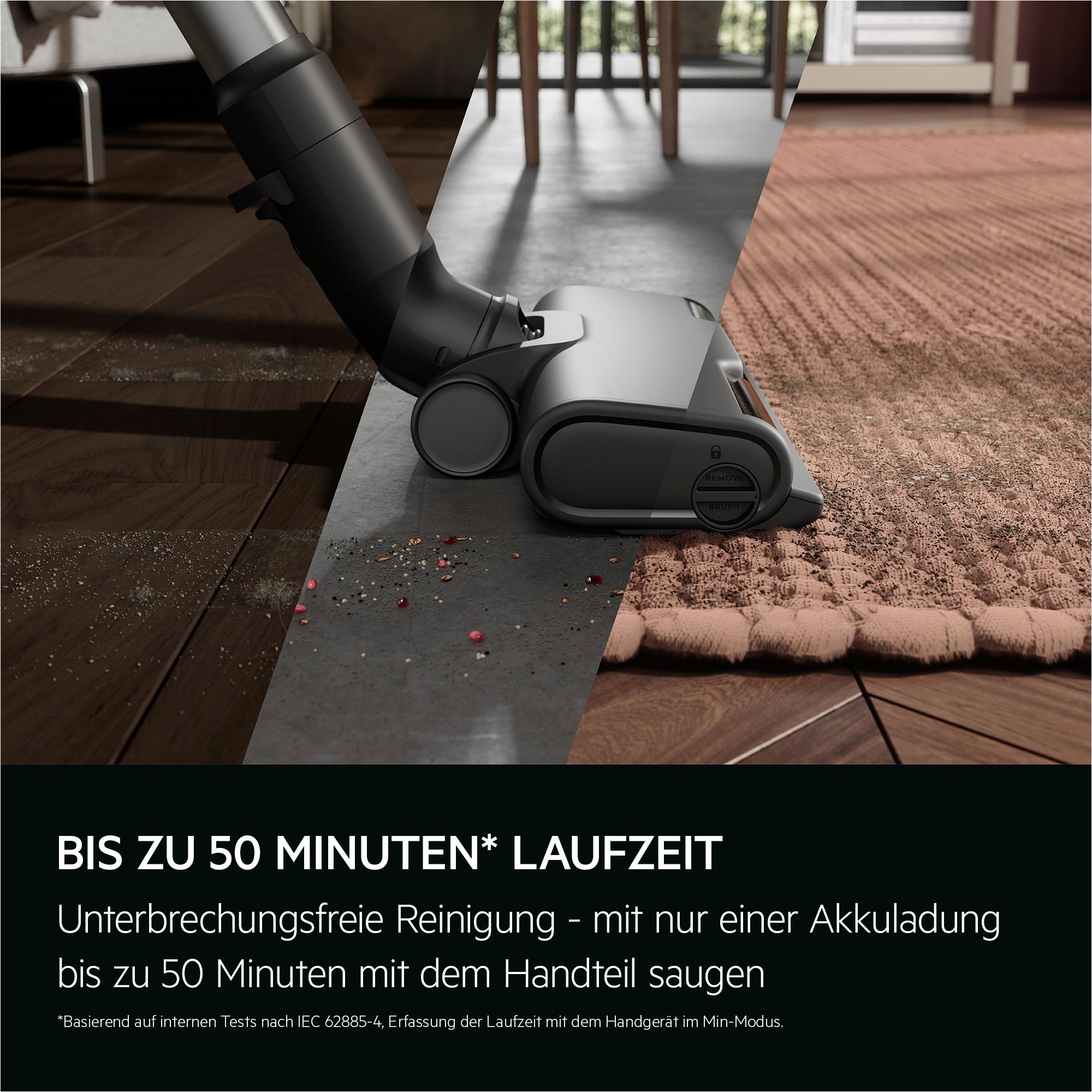 AEG AP61CB21WS 6000 Akku-Staubsauger kabellos