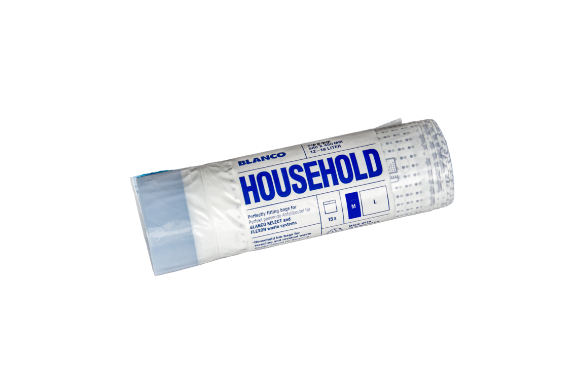 Household bin bags M (15-19 Liter)