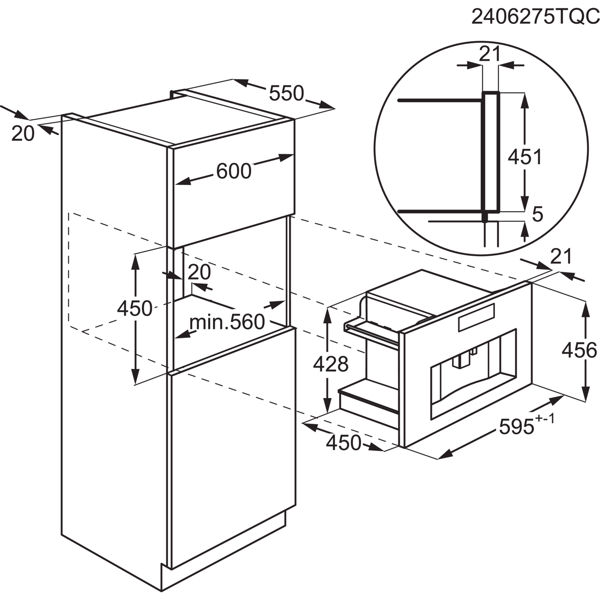 AEG CK7100T Kaffeevollautomaten