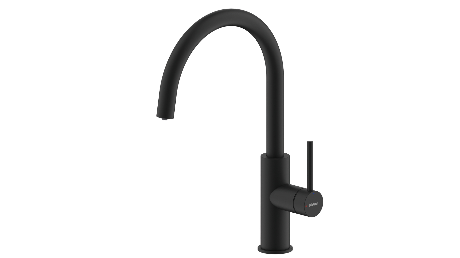 Naber SERVIZIO Namor® 5, Spültischarmatur, schwarz matt, Niederdruck