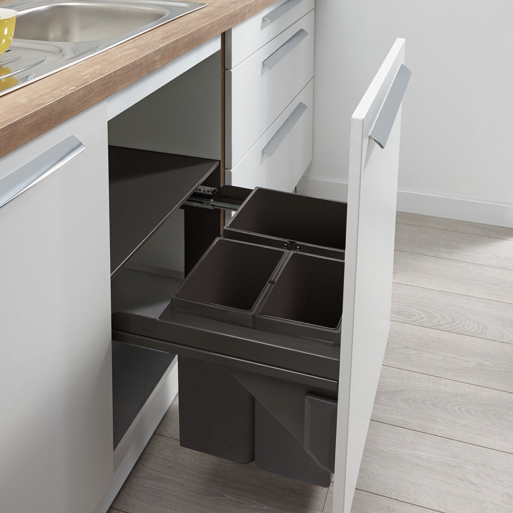 Naber WESCO® Pullboy Soft Comfort 335 K/600-3, Abfallsammelsystem, anthrazit