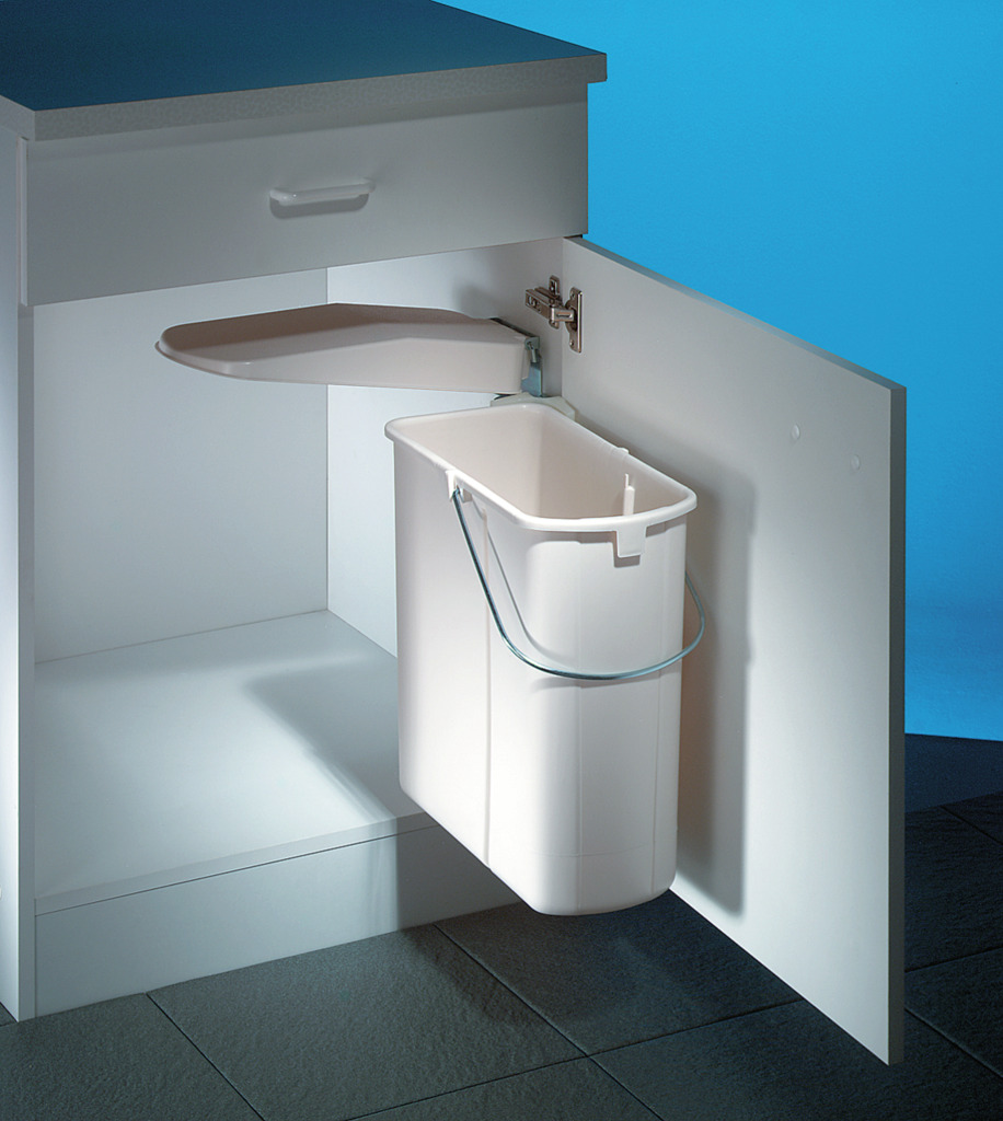 Naber WESCO® Klassikline Single-Junior, Abfallsammelsystem, weiß