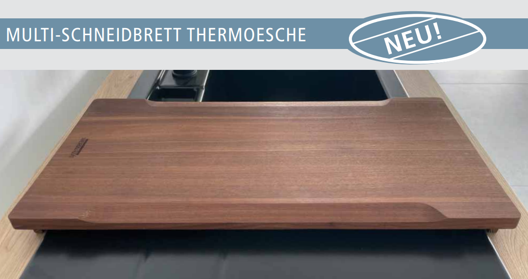 Keradomo Schneidbrett Thermoesche, 563 x 300 x 16 mm