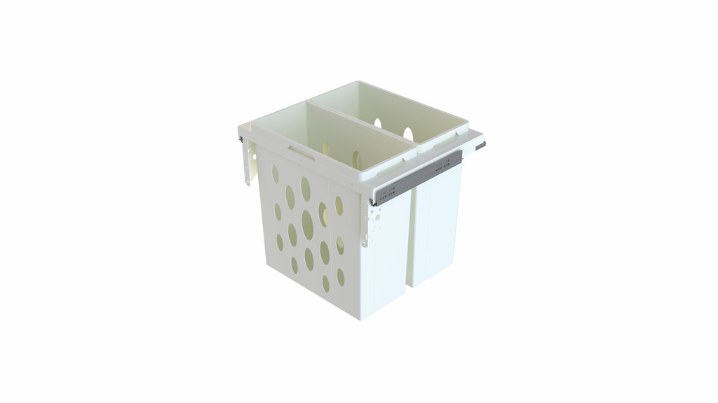 Naber WESCO® Pullboy Soft Comfort Laundry 515 S/600-2, Schrankausstattung, weiß Naber WESCO® Pullboy Soft Comfort Laundry 515 S/600-2, Schrankausstattung, weiß