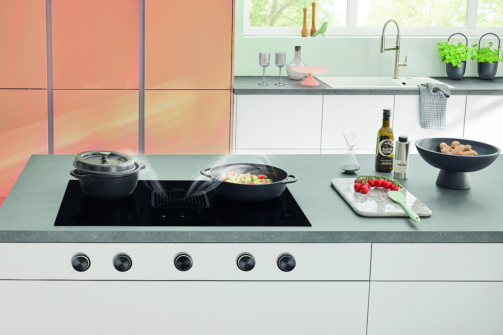 berbel Kochfeldabzug BKA 83 DLP Mattschwarz