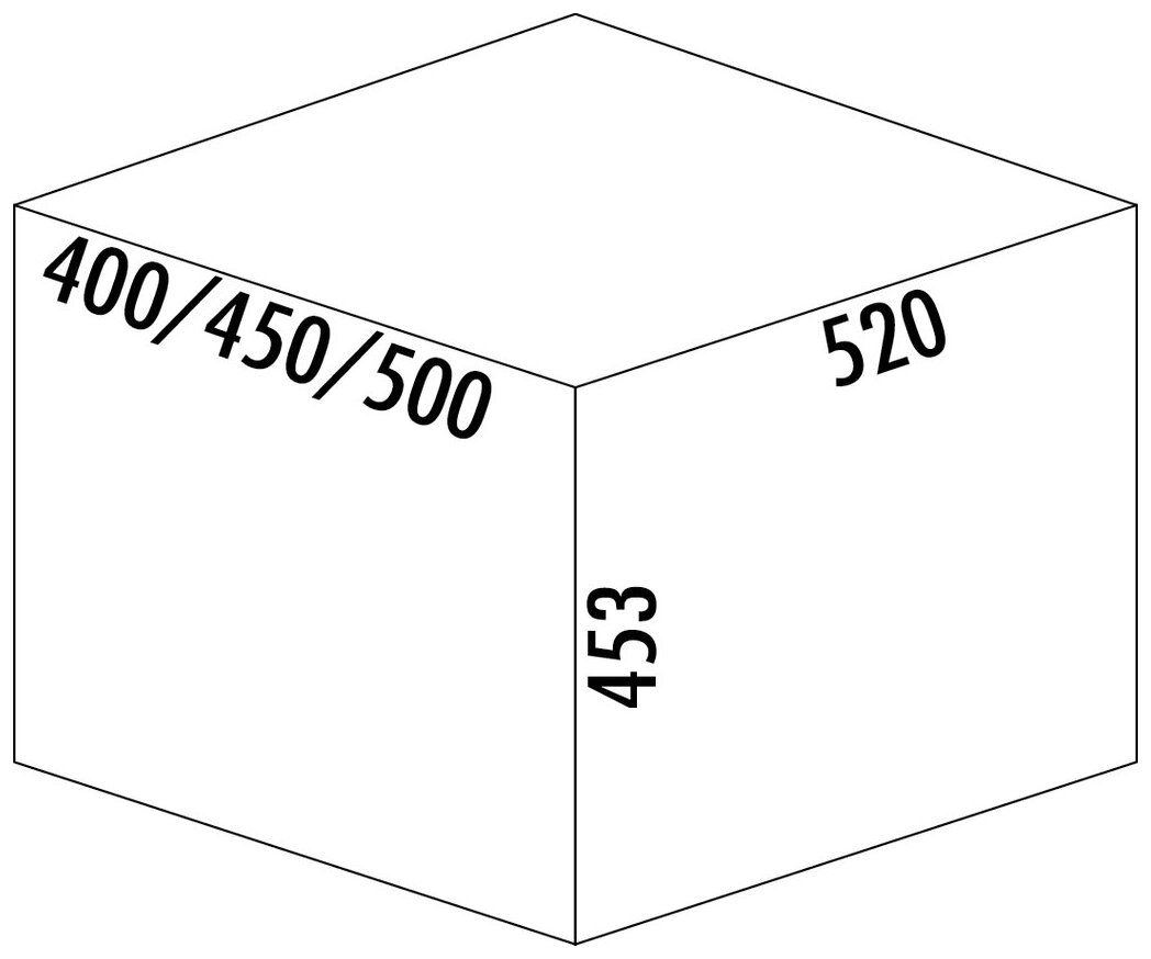 Müllex BOXX40-R, anthrazit