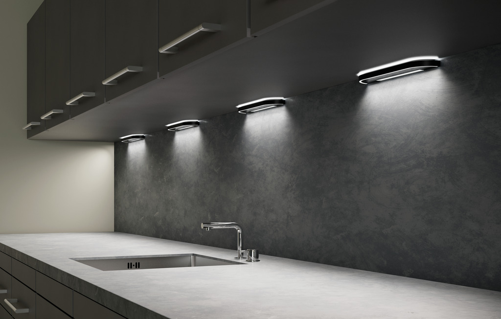 Naber Sun Beam Farbwechsel LED, Leuchte, schwarz matt