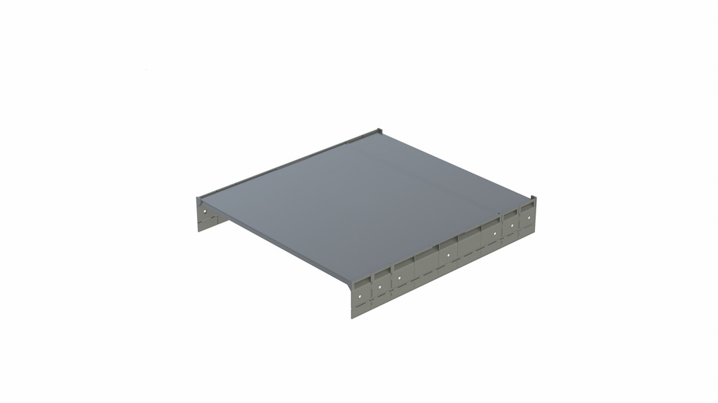Naber WESCO® Pullboy Versa Gesamtdeckel, 500 mm, anthrazit
