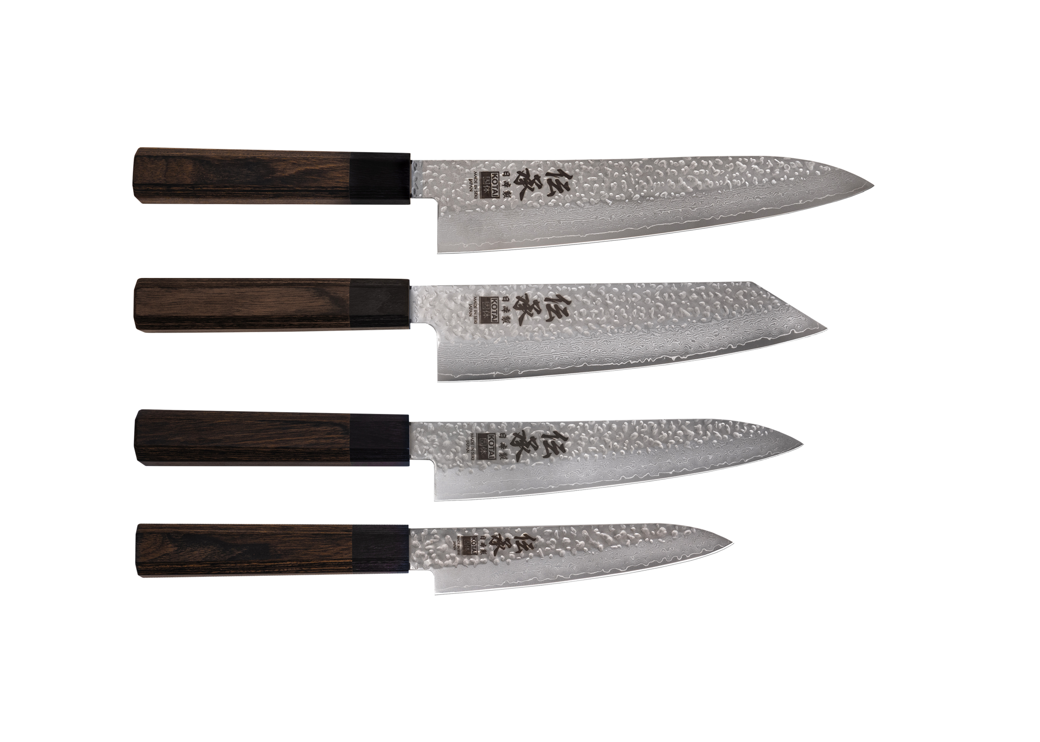 KOTAI DENSHO Komplettset: 4 Messer