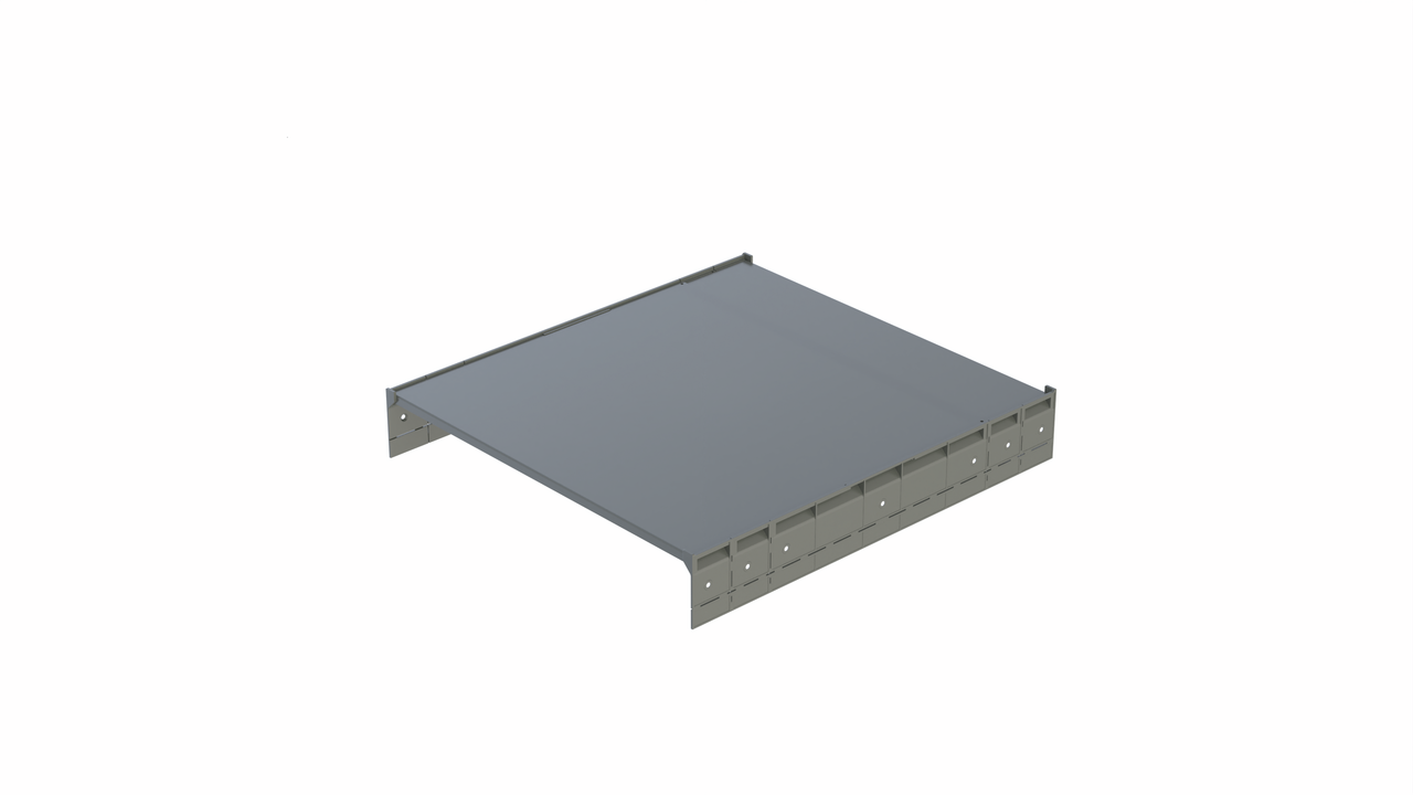 Naber WESCO® Pullboy Versa Gesamtdeckel, 500 mm, anthrazit