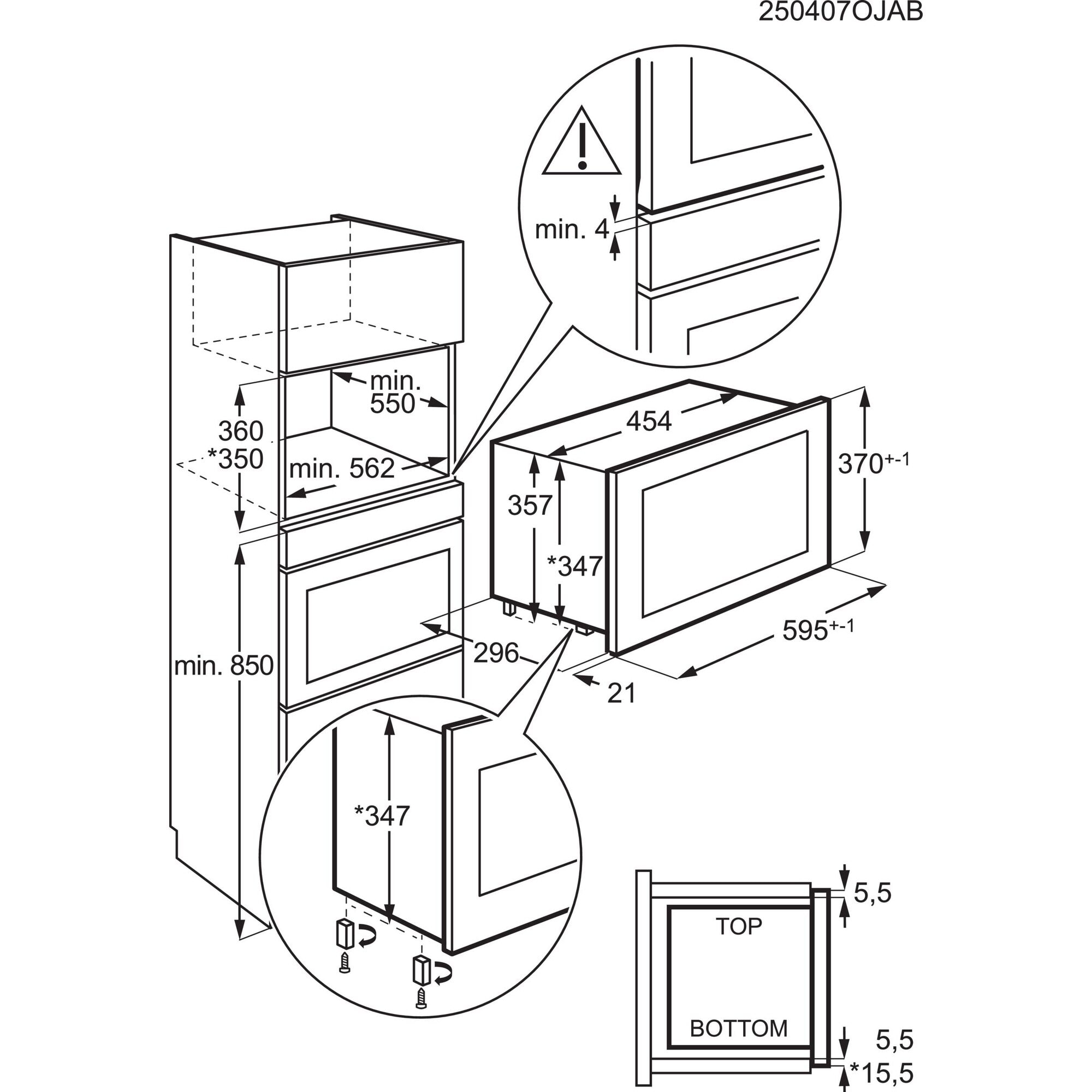 Electrolux KMFE172TEK Mikrowelle