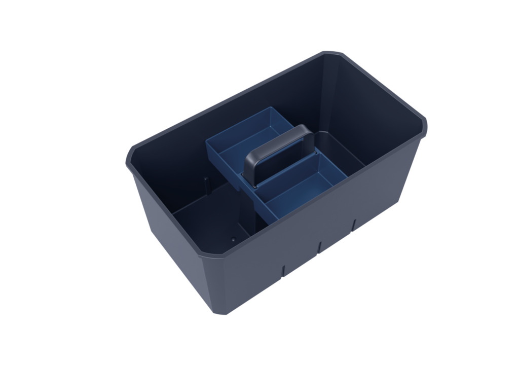 Naber Cox Work® Blues, Utensilienbox, Set-1, inkl. Kleinteilebox